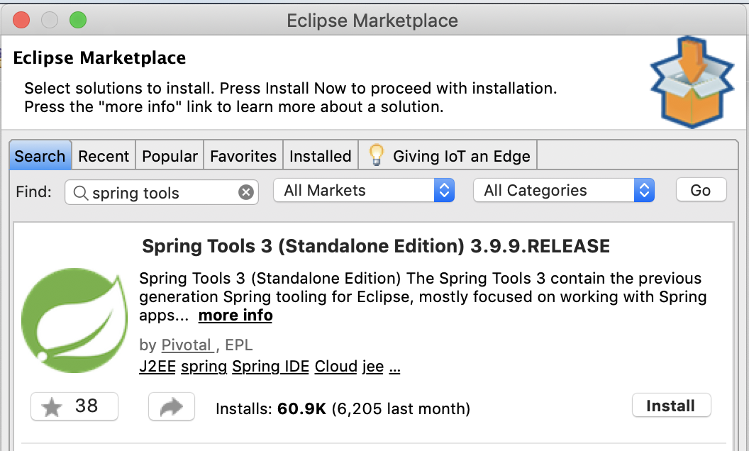 Spring Tools for Eclipse IDE