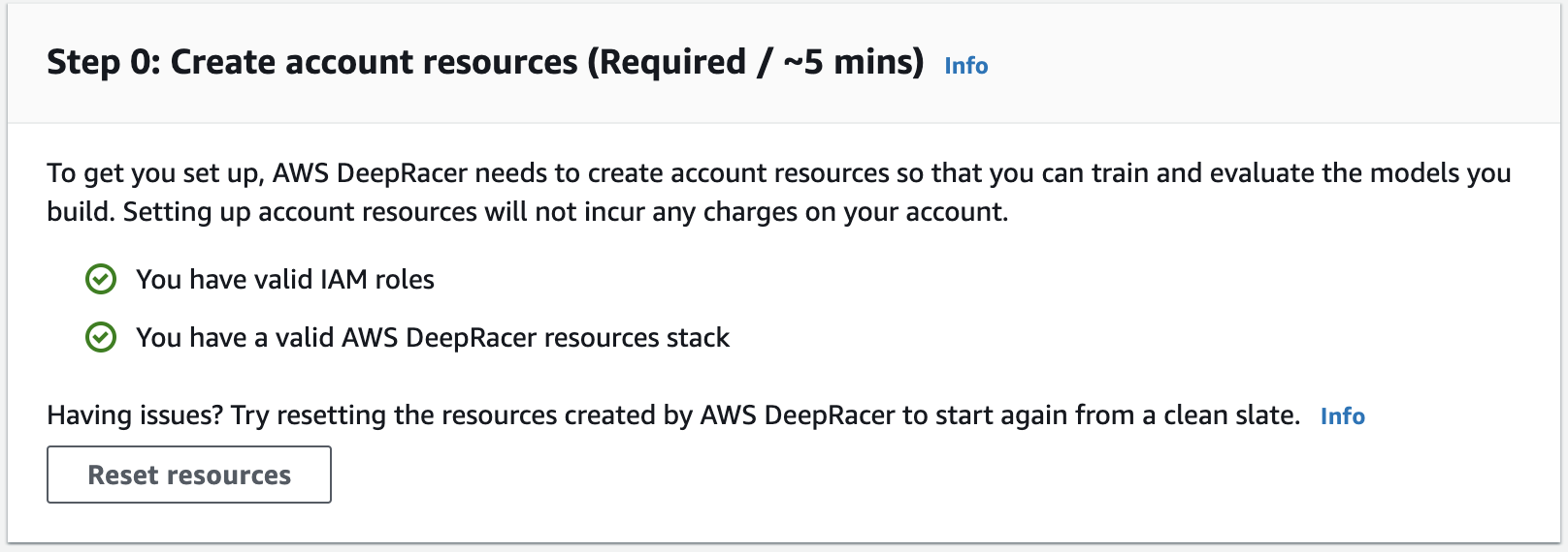 AWS DeepRacer Get Started